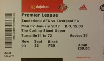 Match ticket