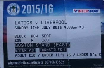 Match ticket