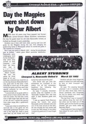 Day the Magpies were shot down by our Albert!